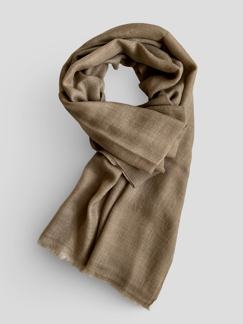 Finest Cashmere Stole - Beige Sand