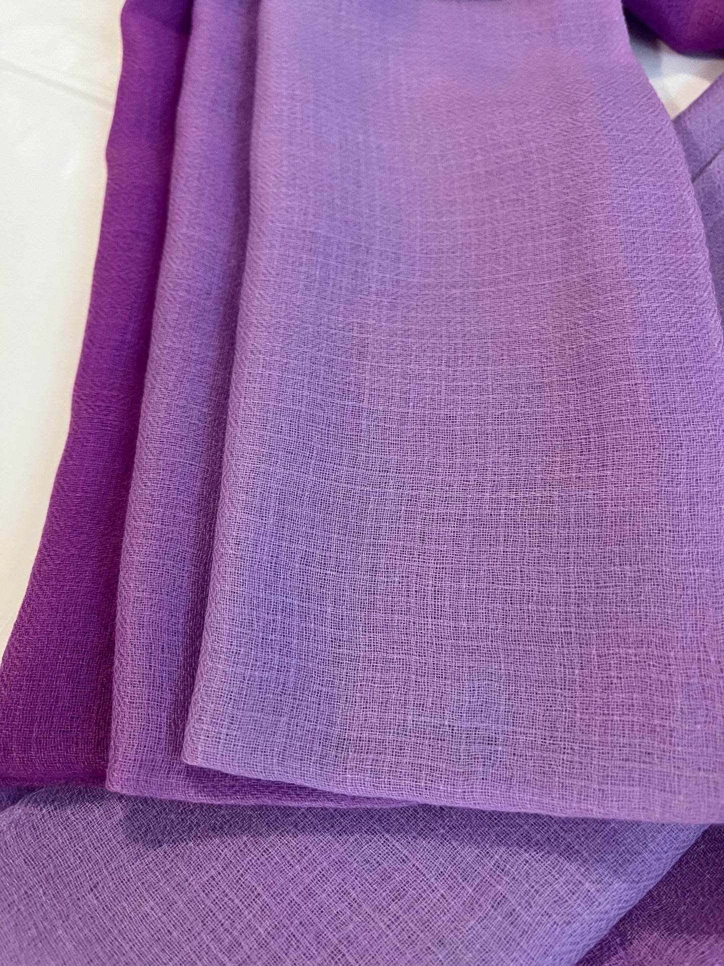 Finest Cashmere Stole - Orchid Bloom Ombre
