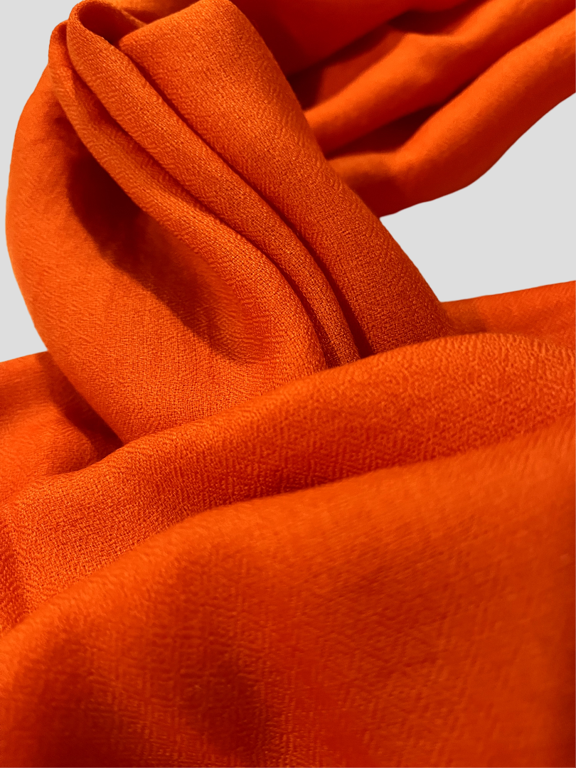 Finest Cashmere Stole - Vivid Orange