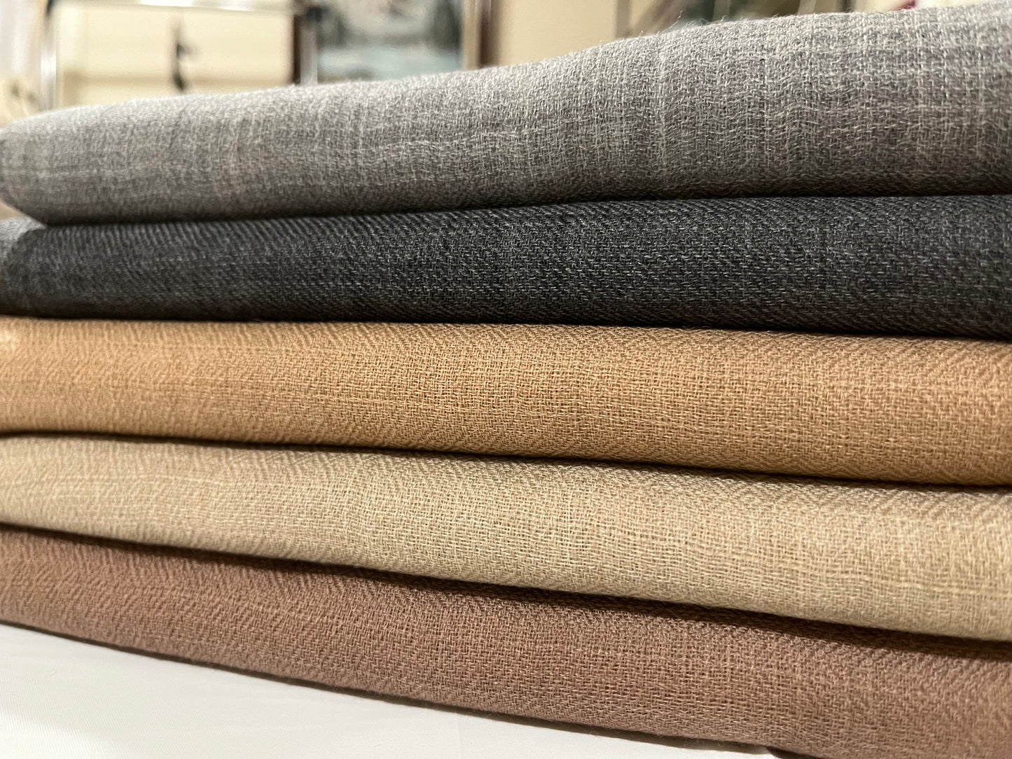 Finest Cashmere Stole - Arabian Camel